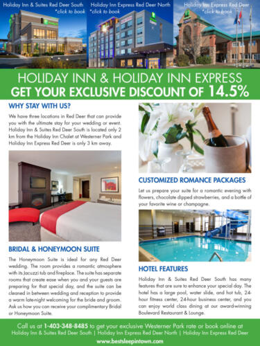 Holiday Inn Red Deer Information Sheet