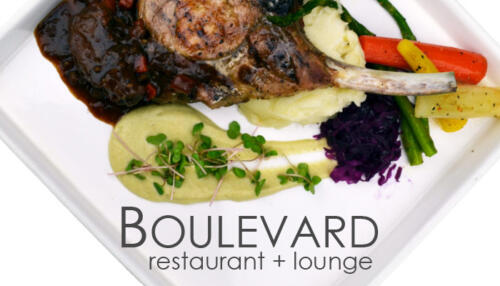 Boulevard Restaurant Graphic Designs